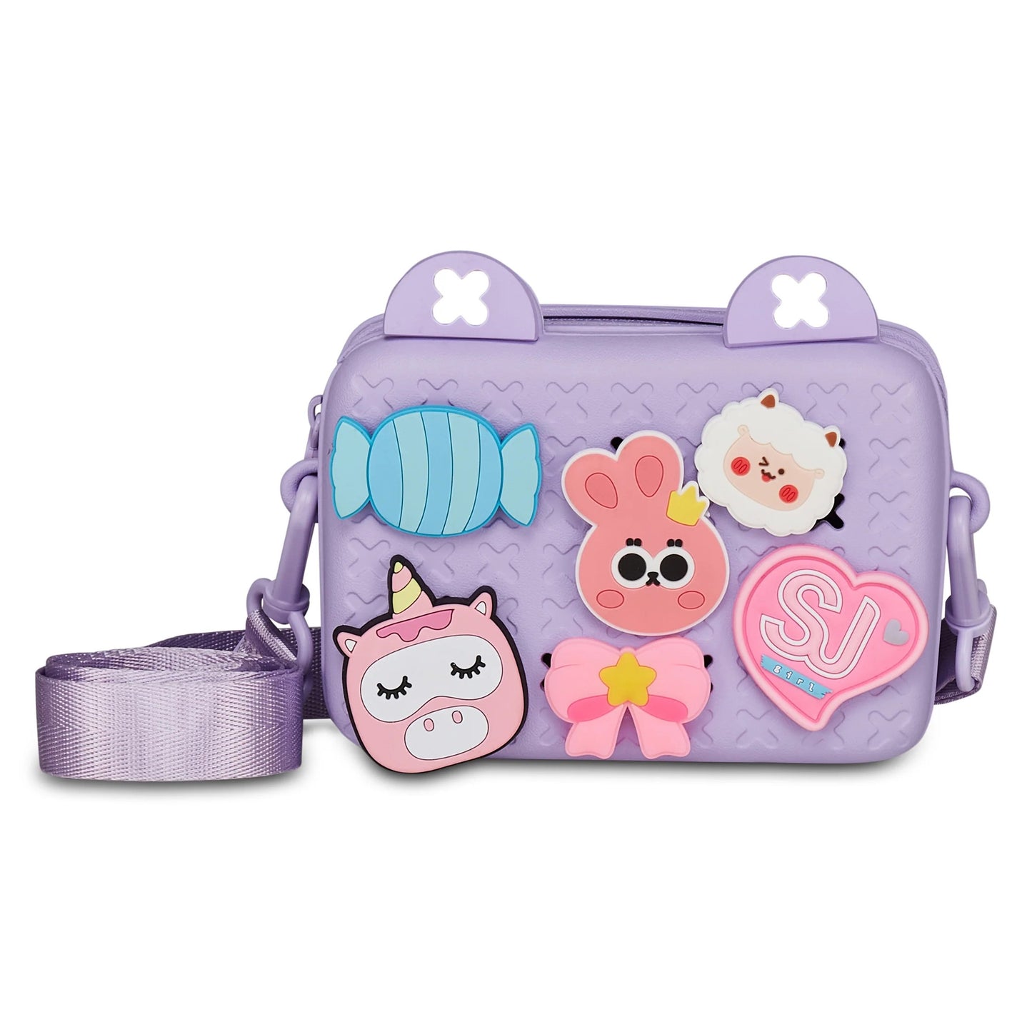 Borsetta con Tracolla Sj Gang Girly Pins Lilla Orecchie