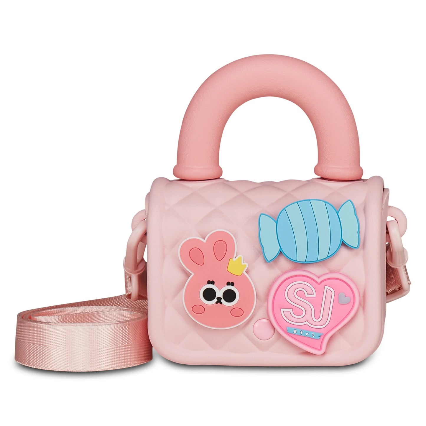 Borsetta con Tracolla Sj Gang Girly Pins Rosa