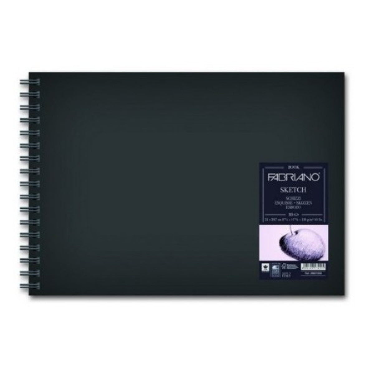Sketch Book Fabriano Panorama A4 Spiralato