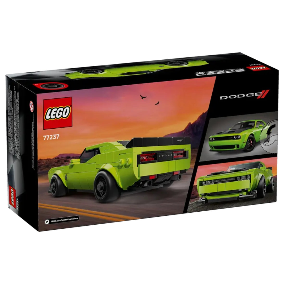 Sports Car Dodge Challenger SRT Hellcat Lego Speed Champions