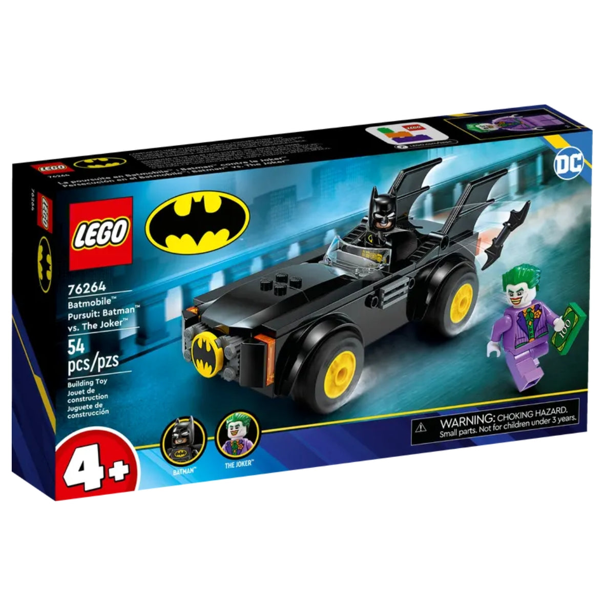 Inseguimento sulla Batmobile™: Batman™ vs. The Joker™ Lego