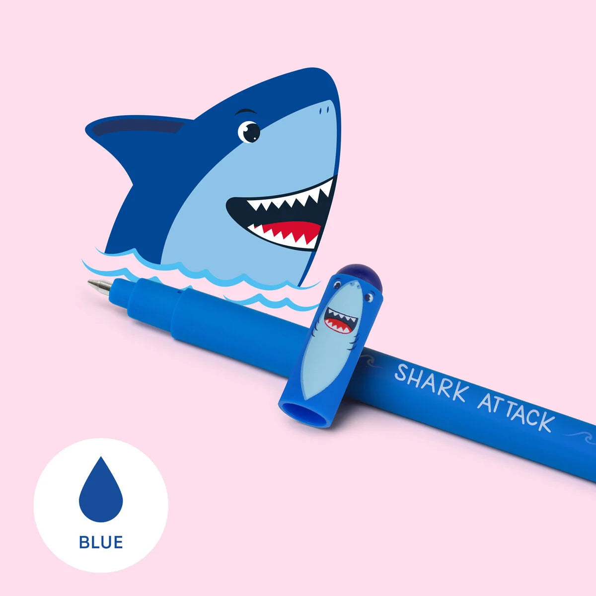 Penna Gel Cancellabile Legami Shark "Shark Attack"
