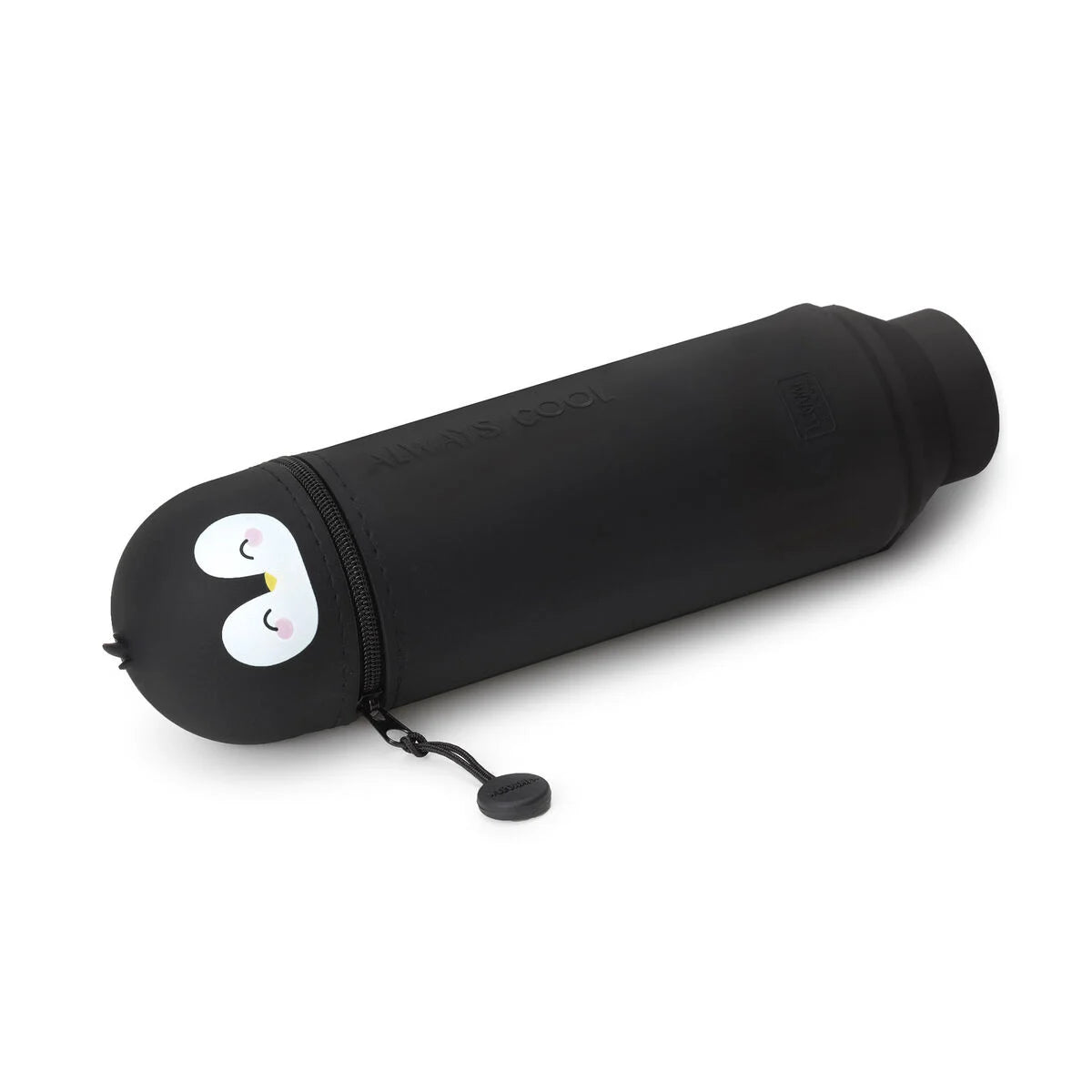 Astuccio Legami 2-in-1 in Silicone Penguin "Always Cool"