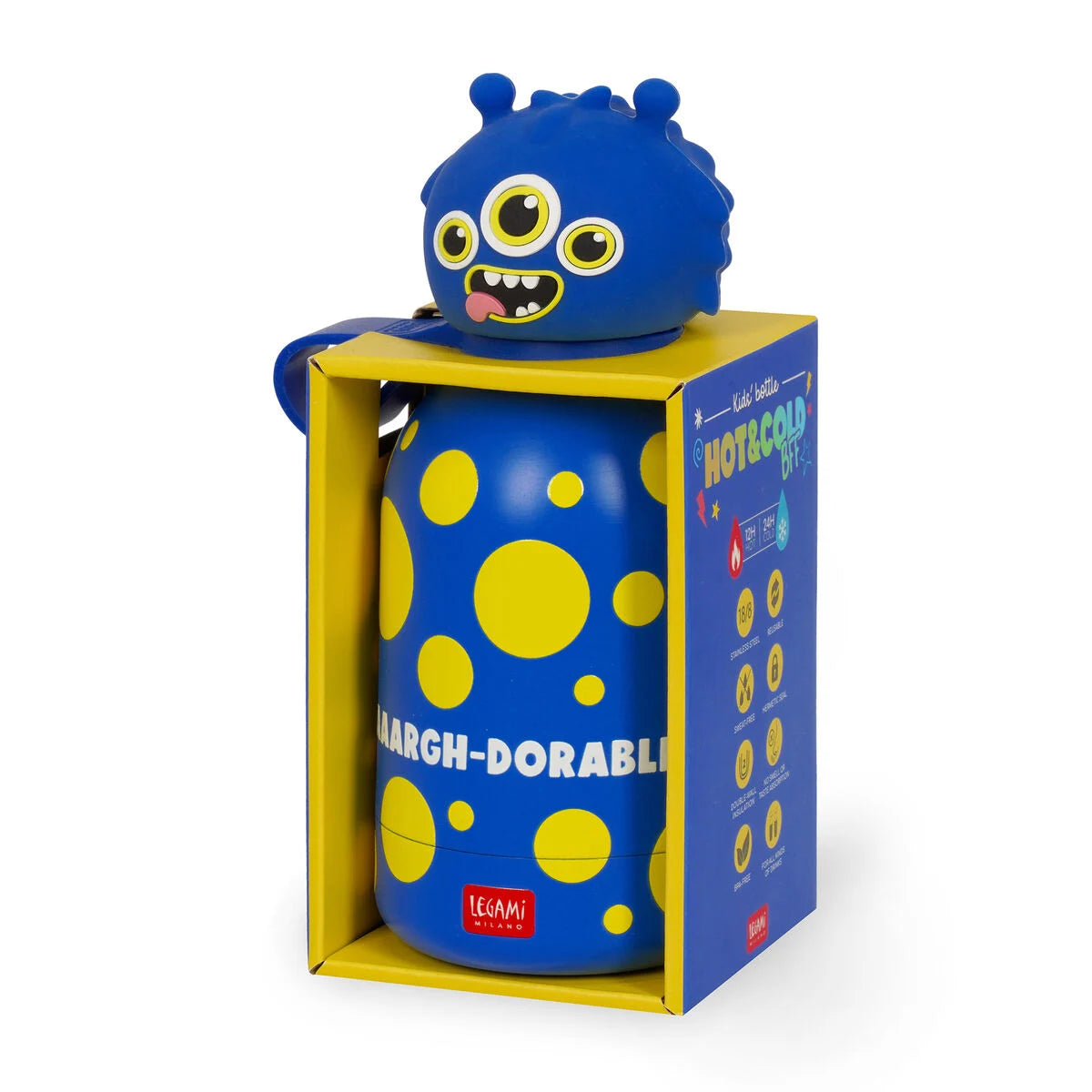 Borraccia Termica per Bambini Legami Monster