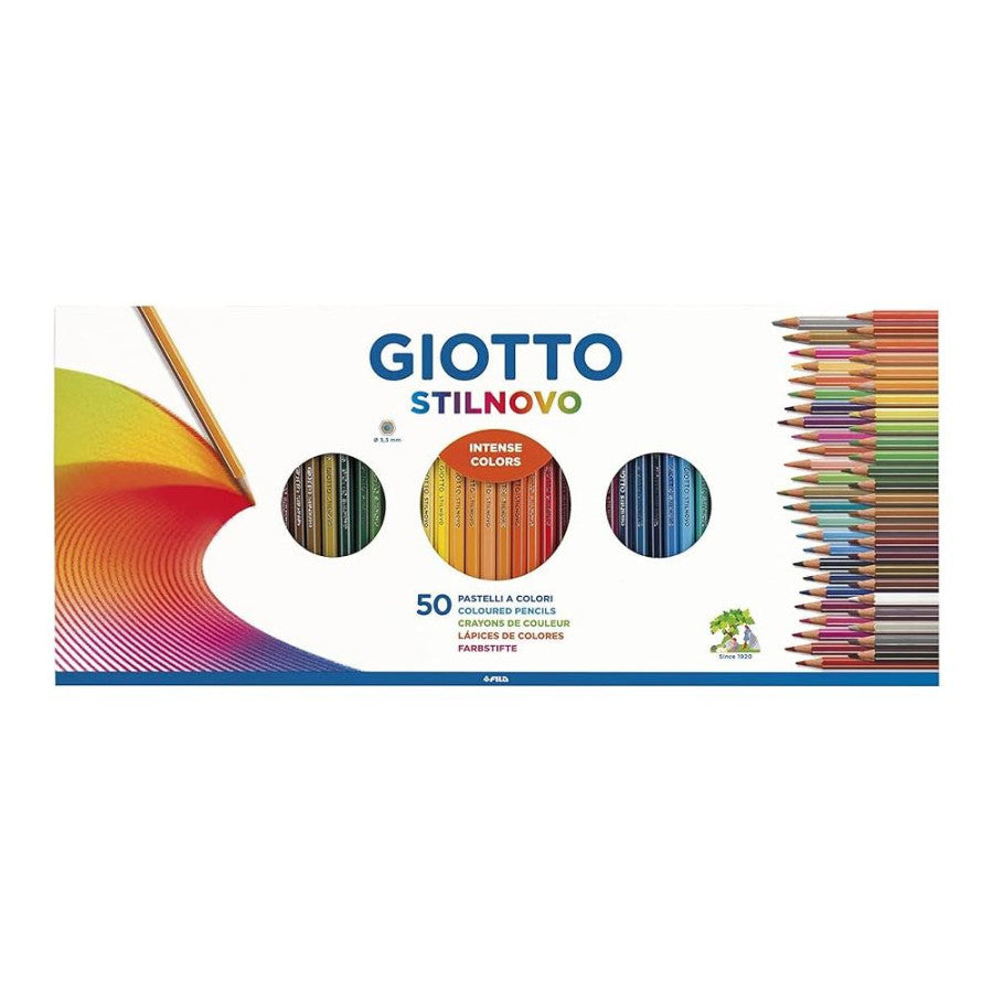 Matite Colorate Giotto Stilnovo da 50