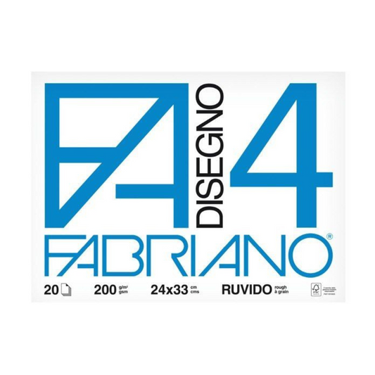Album da Disegno Fabriano F4 - 24 x 33 - Ruvido