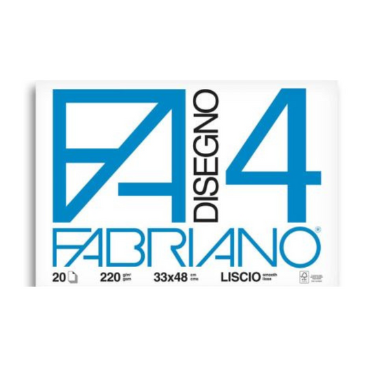 Album da Disegno Fabriano F4 - 33 x 48 - Liscio