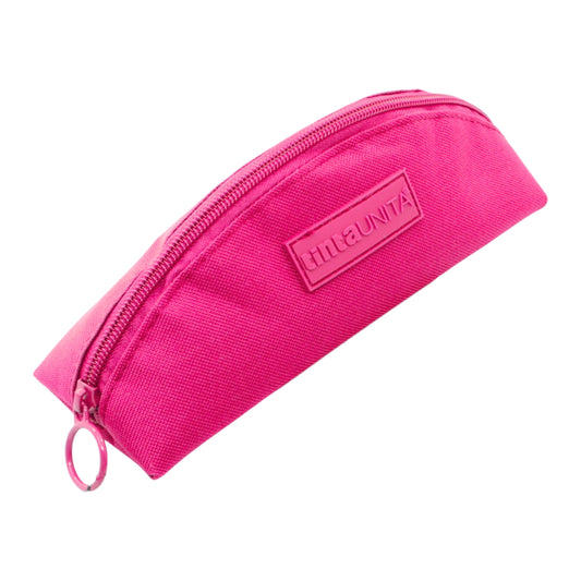 Astuccio Pouch Triangolare tintaUNITA Excellent - Fucsia
