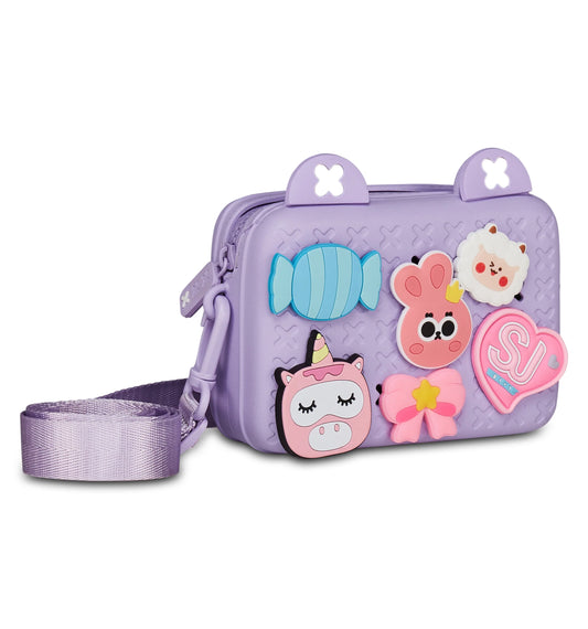 Borsetta con Tracolla Sj Gang Girly Pins Lilla Orecchie