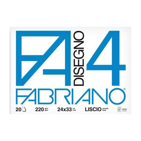Album da Disegno Fabriano F4 - 24 x 33 - Liscio