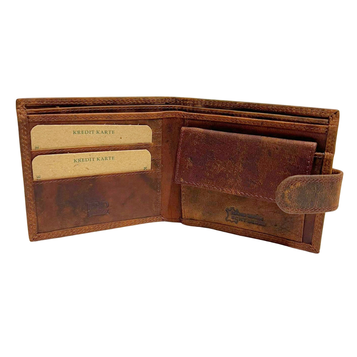 Portafoglio Uomo Green Wood Bottone