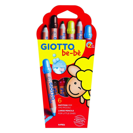 Matitoni colorati - Giotto Bebè da 6