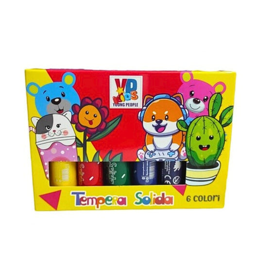 Tempere Solide tintaUNITA Kids da 6