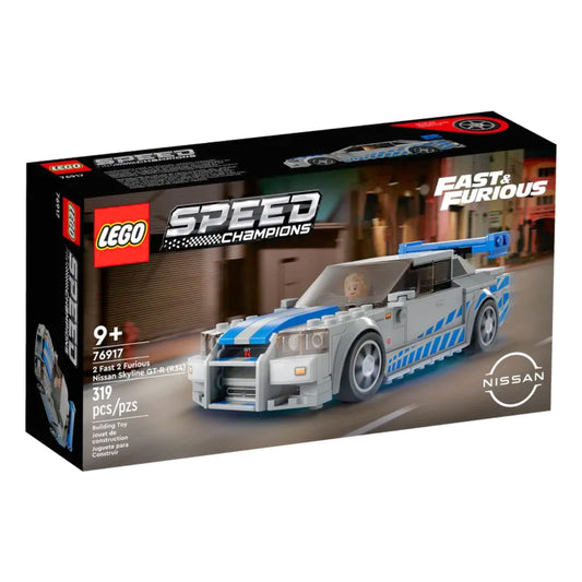 2 Fast 2 Furious Nissan Skyline GT-R (R34) Lego Speed Champions