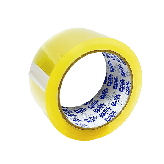 Nastro Adesivo Trasparente Poolover 50 mm x 66 m