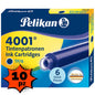 Cartucce Stilografica Pelikan Blu Multipack 10X