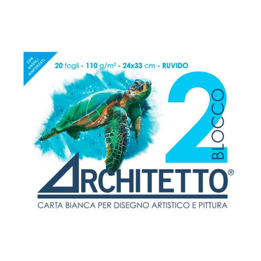 Blocco 2 da Disegno Architetto - 24 x 33 - Ruvido