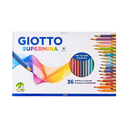 Matite colorate da 36 - Giotto Supermina