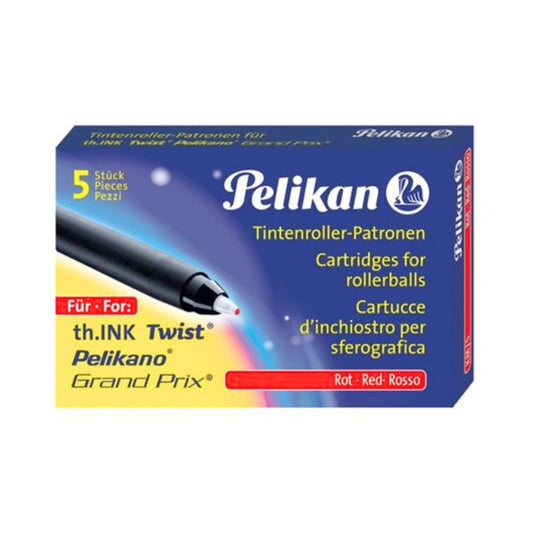 Cartucce Penna Sferografica Pelikan Rosse