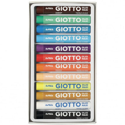 Pastelli Giotto Olio Maxi da 12