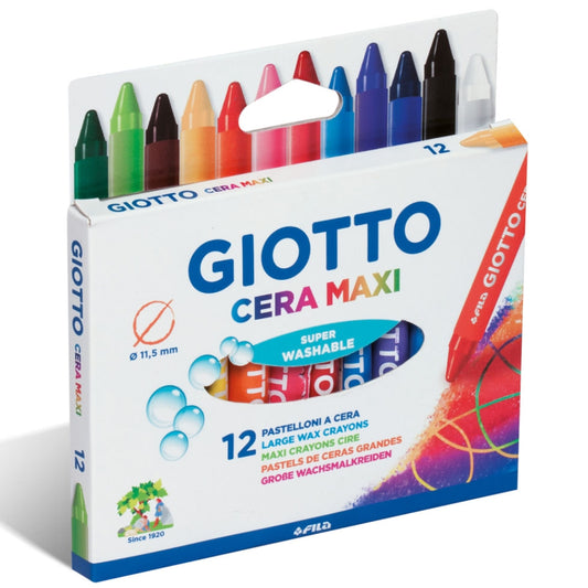 Pastelli Giotto Cera Maxi da 12