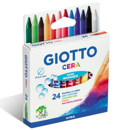 Pastelli Giotto Cera da 24
