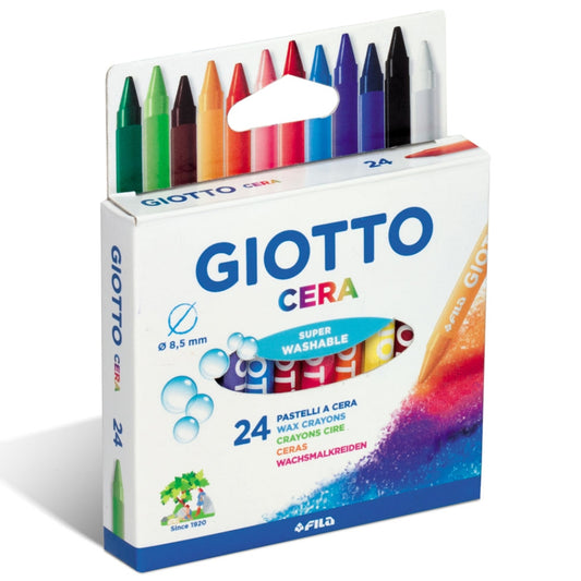Pastelli Giotto Cera da 24