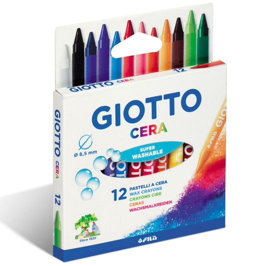 Pastelli Giotto Cera da 12
