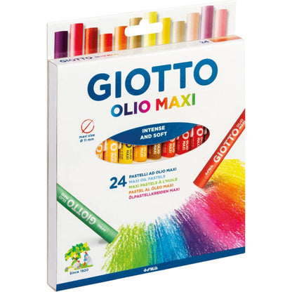 Pastelli Giotto Olio Maxi da 24
