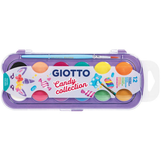 Acquerelli Glitter Giotto da 12