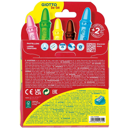 Pastelli Cera Giotto Bebè da 10