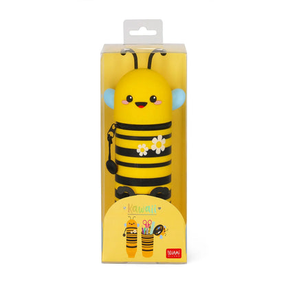 Astuccio Legami 2-in-1 in Silicone Bee "Bee Different"