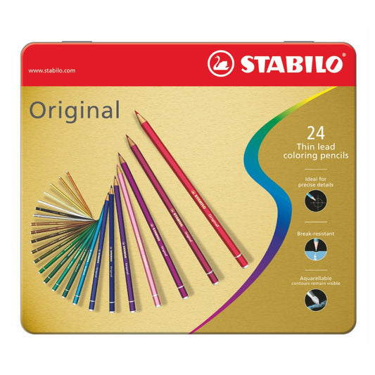 Matite Colorate Stabilo Original da 24