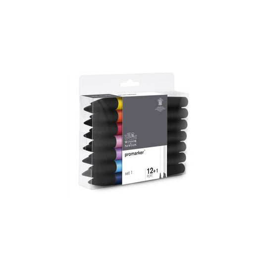 Set Promarker Winsor & Newton 2 punte da 12+1