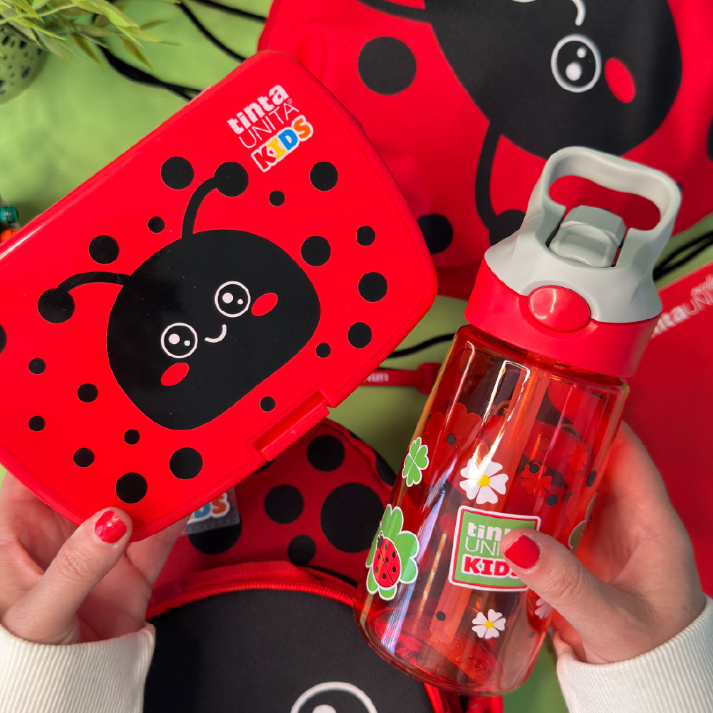 Borraccia tintaUNITA Kids in Plastica – Coccinella