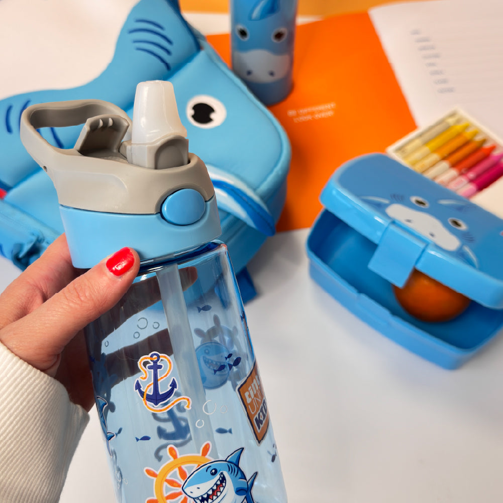 Borraccia tintaUNITA Kids in Plastica – Squalo