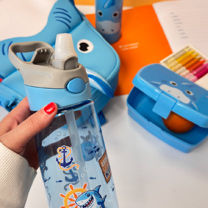 Borraccia tintaUNITA Kids in Plastica – Squalo